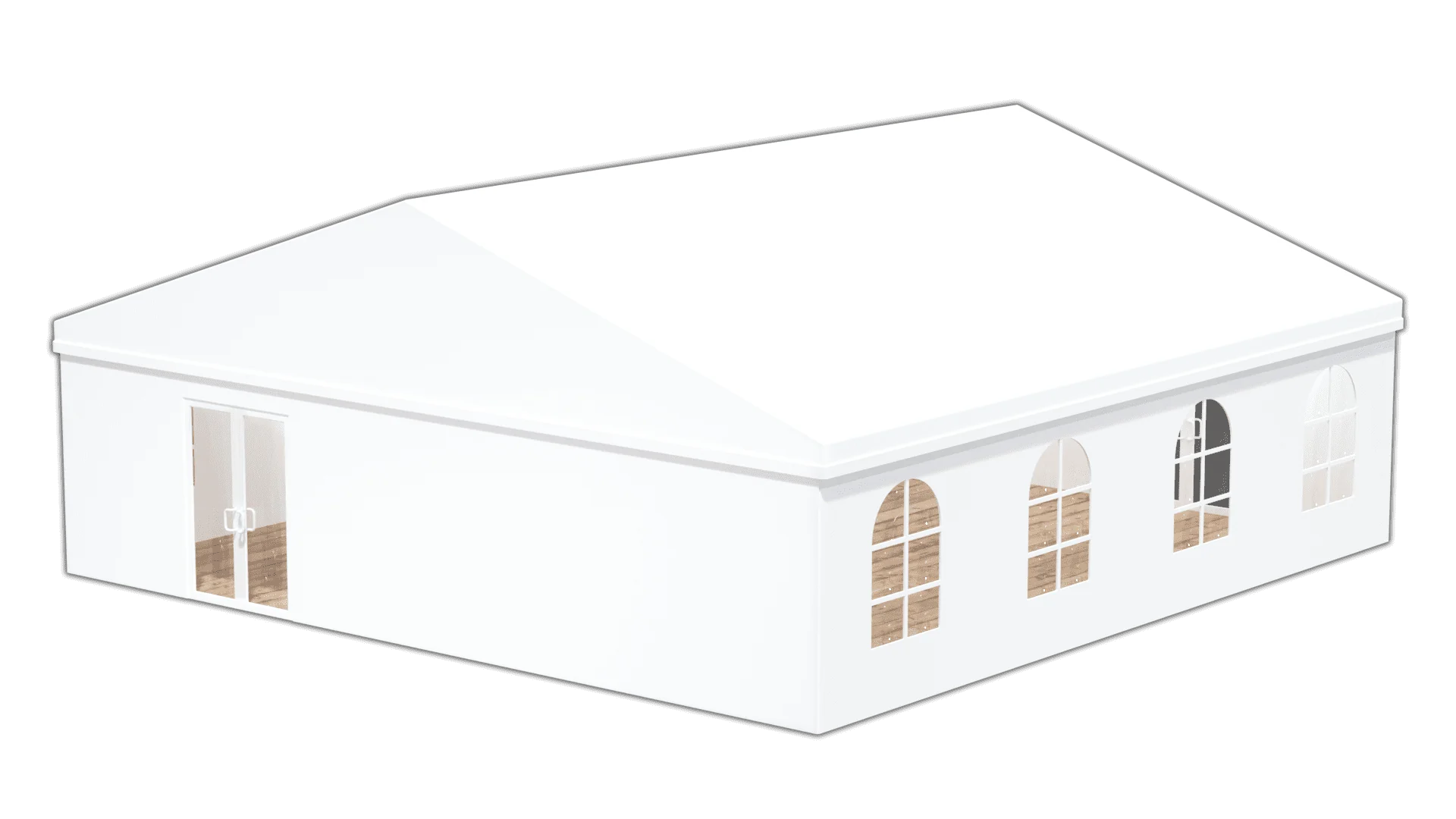 Классический шатер 10х10 (100 м²)