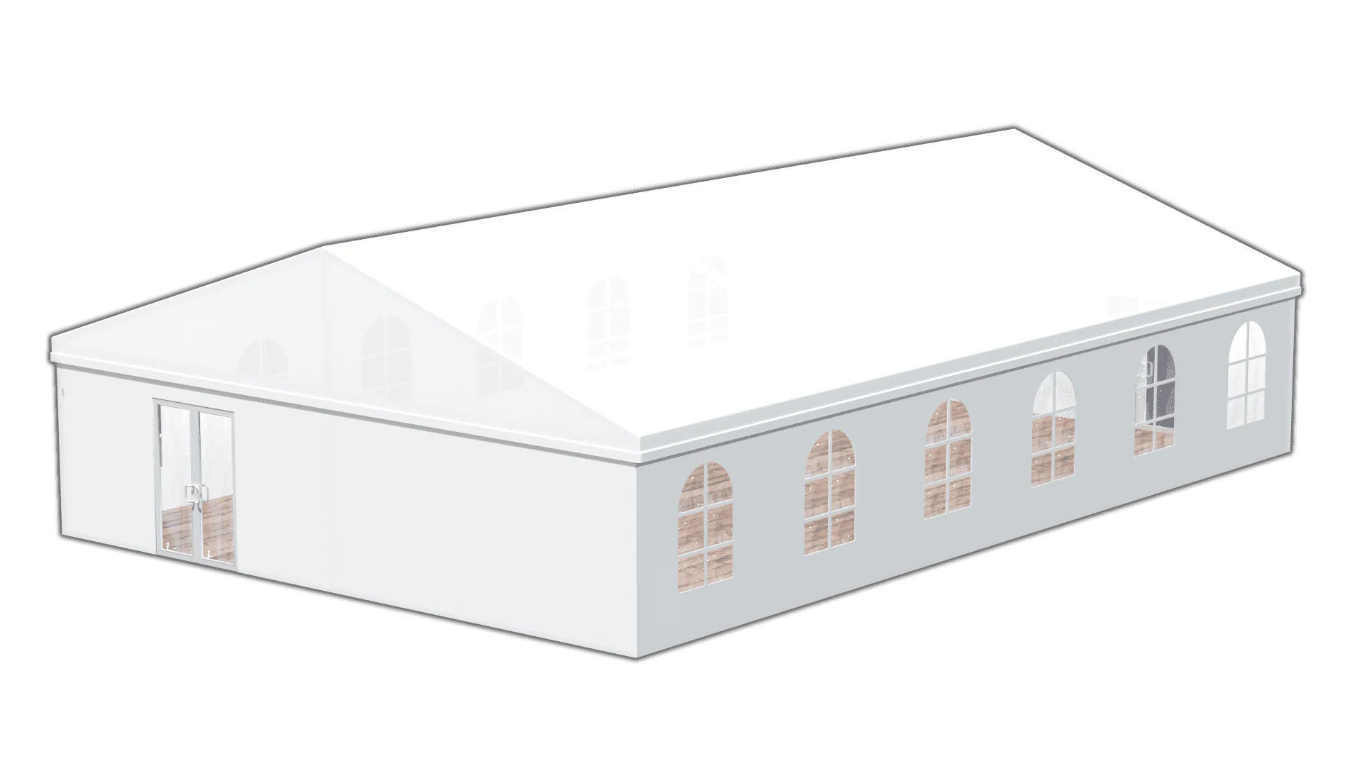 Классический шатер 10х15 (150 м²)