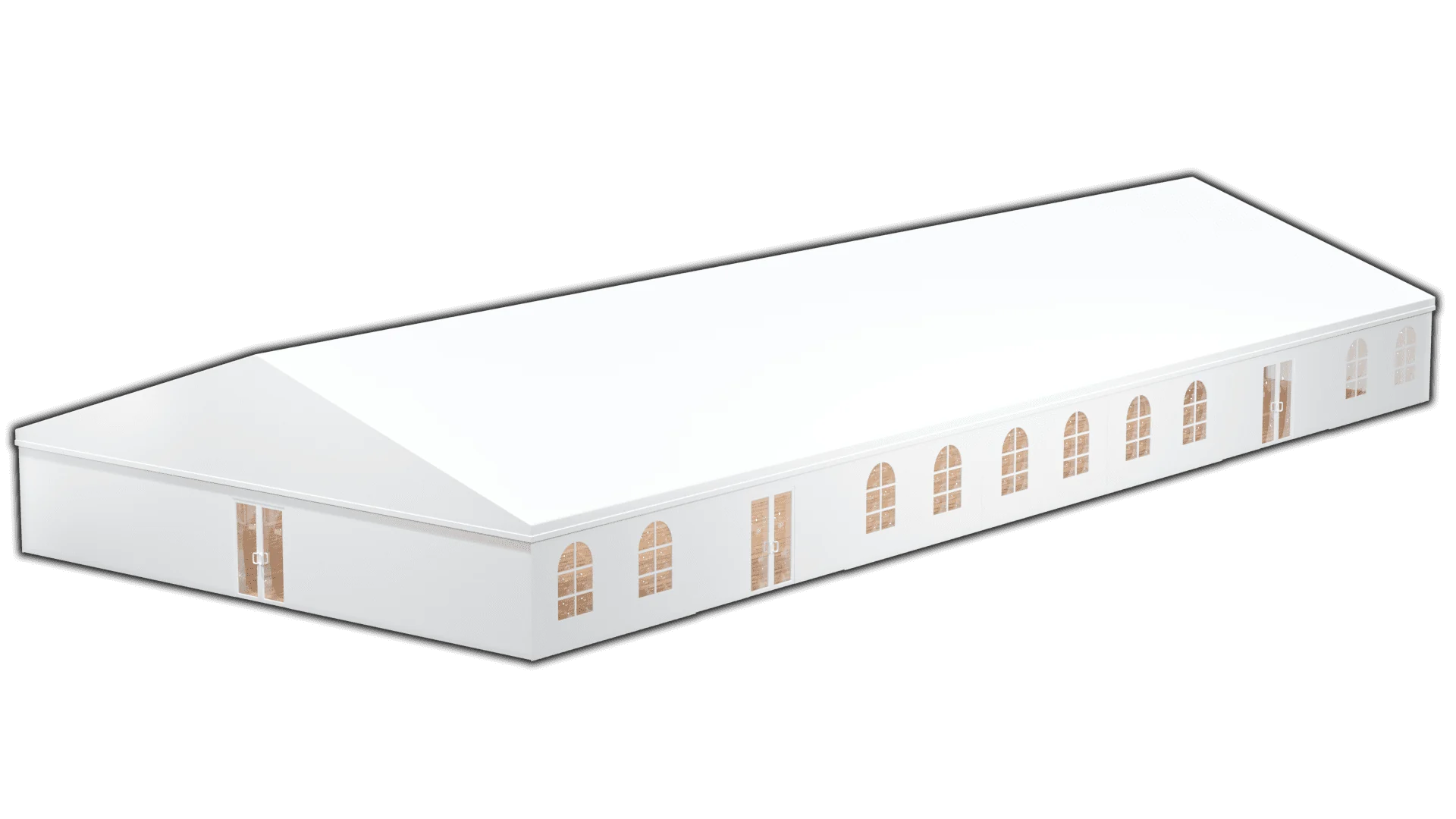Классический шатер 15х35 (525 м²)
