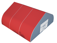 Тентовый ангар 15×15 (225 м²)