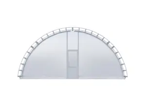 ARC Прозрачная с одностворчатой дверью 6м (Лето / Весна / Осень)